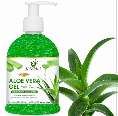 Pure Jangali Organics ALOEVERA GEL (GREEN) 300GM (300 g)(300 g)