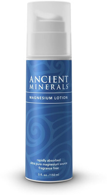 Ancient Minerals Magnesium Lotion high concentration genuine zechstein topical magnesium chloride(150 ml)