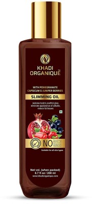 Organique Ayurvedic Slimming Oil for Anti Cellulite , Body Shape up ,Stretch Mark(200 ml)