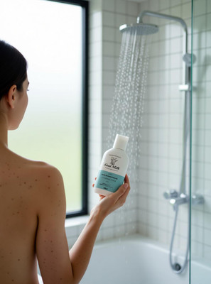 MegaValue BEAUTY.DR - KOREA GOAT MILK WHITENING SHOWER GEL - 100ML.(100 ml)