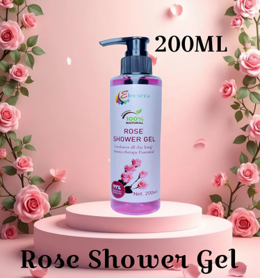 Elecsera Body Wash with Goodness of Rose | Pure & Gentle Body Shower Gel(200 ml)