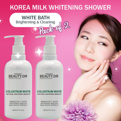 FORTUNATE Soothing Korean Shower Gel Experience with Refreshing and Whitening(2 x 300 ml)
