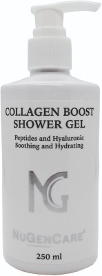 nugencare Collagen Shower Gel With Passion Fruit , Tea Tree , Jojoba Oil(250 ml)
