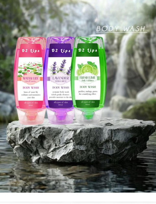 D2 LIPS Morning Energetic Body Wash(3 Items in the set)