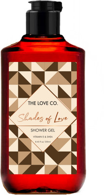 The Love Co. Shades of Love Shower Gel - Luxurious Bathing with Natural Oil(250 ml)