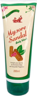 MYSORE SANDAL Body Wash with Loofah(200 ml)