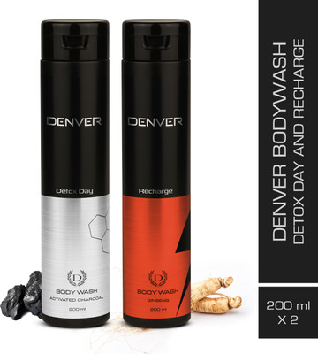 DENVER Detox Day and Recharge Body Wash(2 x 200 ml)