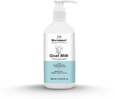 DIVYAMRUT Goat Milk Body Lotion Whitening Moisturizing Lotion Chicken Skin Body Cream(100 ml)
