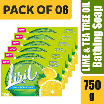Liril Lime & Tea Tree Oil_6x125g(6 x 125 g)