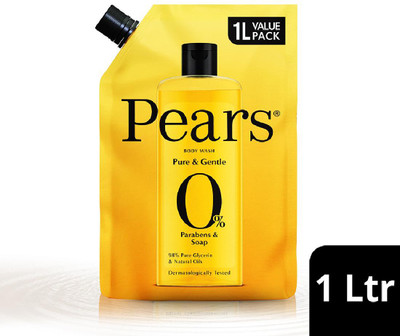 Pears Pure & Gentle Refill Pouch 1 Ltr(1 L)