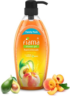 FIAMA Peach & Avocado Body Wash Shower Gel, Moisturized Skin & Radiant Glow(895 ml)