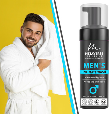 METAVERSE HydraCleanse Men's Intimate Formula FreshGuard Men's Intimate Wash(100 ml)