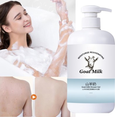 Appine Goat milk Mousse body wash whitening shower gel moisturizing body care(300 ml)