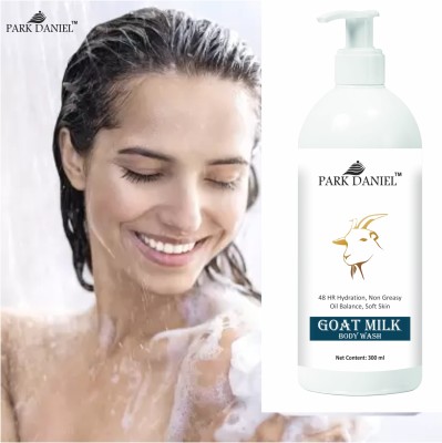 PARK DANIEL Goat Milk Body Wash Moisturizing your Skin Cleanser Pack 1 of 300ML(300 ml)