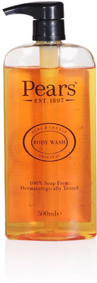 Pears Pure & Gentle Liquid Body Wash | With Glycerine and Natural Oils 500ml(500 ml)