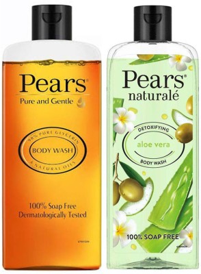 Pears Pure and Gentle , Aloe Vera Body Wash (2X250ml)(2 x 250 ml)