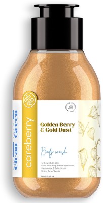 Careberry Golden Berry & Gold Dust Brightening Body Wash, For Bright & Lit Skin(100 ml)
