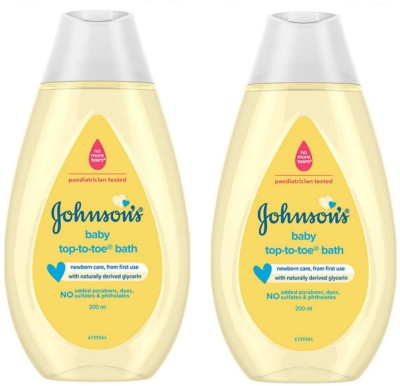 JOHNSON'S Baby wash 200 ml( Pack of 2 )(2 x 200 ml)