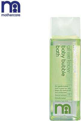 Mothercare All We Know Baby Bubble Bath|Gentle Formula Keep Skin Feeling Soft & Moisturised(300 ml)