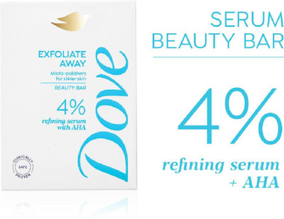 DOVE DivaExfoliate Away Bar 125g x 3(3 x 125 g)