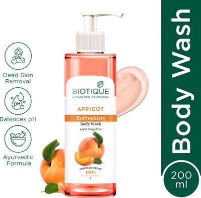 BIOTIQUE APRICOT Refreshing Body Wash(200 ml)