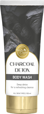 Body Cupid Charcoal Detox Body Wash | Deep Cleansing & Purifying | Shower Gel(150 ml)