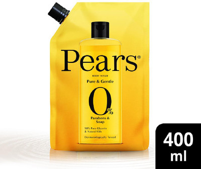 Pears Pure & Gentle Refill pouch 400ml(400 ml)