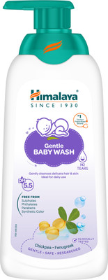 HIMALAYA Gentle Baby Wash with chickpea(400 ml)