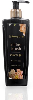Senyora Amber Blush Luxury Shower Gel For Dry, Oily, Sensitive All Skin Types(250 ml)