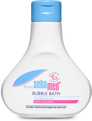Sebamed Baby Bubble Bath|pH 5.5|With Chamomile|No Tears |Fun bath time(200 ml)