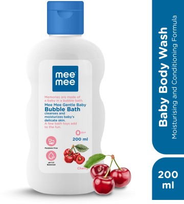 MeeMee Gentle baby Bubble bath with cherry extracts,Clinical and dermatological tested(200 ml)