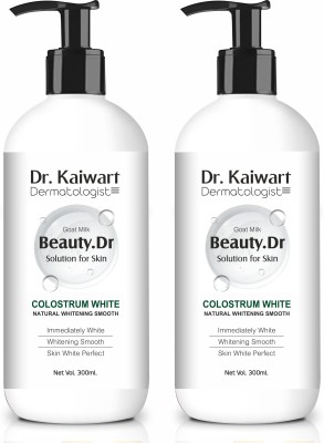 Dr. Kaiwart KOREAN BEAUTY.DR - KOREA GOAT MILK WHITENING SHOWER GEL, 600ml(2 x 300 ml)