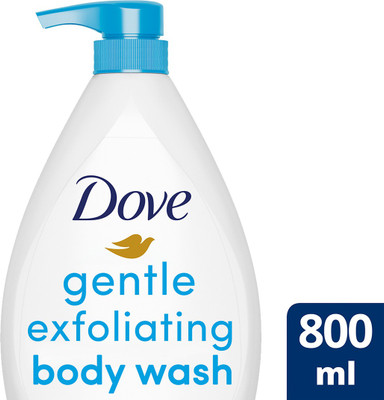 DOVE Gentle Exfoliating Beads Body Wash For Softer Smoother Skin(800 ml)