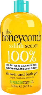 treaclemoon Honey Comb Secret with Natural Extract Bath and Shower Gel All Type Skin - 500ML(500 ml)