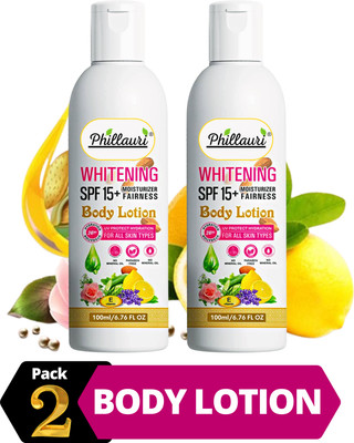 Phillauri Non Greasy Intensive Care Deep Moisture Body Lotion For Women and Men(2 x 100 ml)
