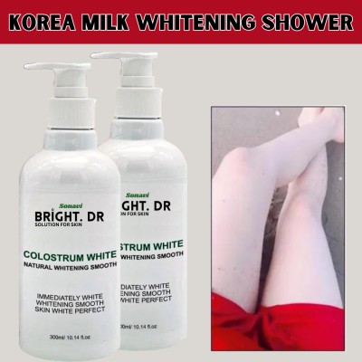 Sonavi Goat Milk Whitening Shower Gel Men & Women Body(2 x 300 ml)