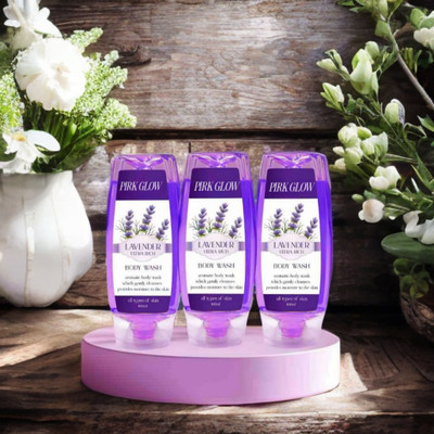 PIRKGLOW Pink Punch Mens & Womens Body Wash(3 x 100 g)