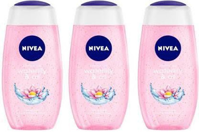 NIVEA BODY WASH WATERLILY FLAVOUR (3 x 250 ml)