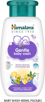 Himalaya Herbals GENTAL BABY WASH 400 ML PACK-1(2 x 200 ml)