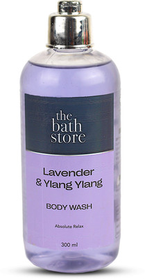 The Bath Store Lavender & Ylang Ylang Body Wash | Smooth & Moisturized Skin | Extra Foam(300 ml)