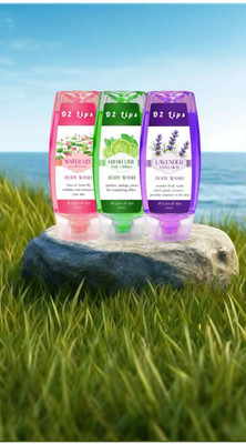 D2 LIPS Sun Kissed Body Wash Set of 3(3 Items in the set)