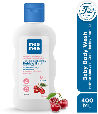 MeeMee Gentle baby Bubble bath with cherry extracts,dermatological tested(400 ml)