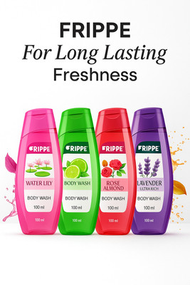 FRIPPE LushWave – Rich lather and tropical vibes(4 Items in the set)