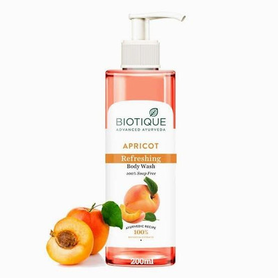 BIOTIQUE Apricot Refreshing Body Wash 200ml(200 ml)