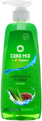Cara Mia By Flipkart Lemongrass & Flaxseed Oil Shower Gel(500 ml)