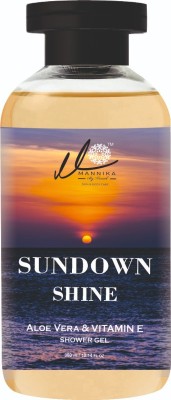 mannikabytanish mannika Sundown Shine Sunflower Extract & Vitamin E Shower Gel(300 ml)