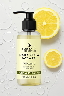 blestaaa essentialss Vitamin C Brightening Skin |All Skin Types | Anti Acne Prone Face Wash(100 ml)