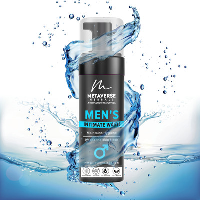 METAVERSE Men's intimate wash for a hygiene experience that soothes skin and itching Intimate Wash(100 ml, Pack of 1)