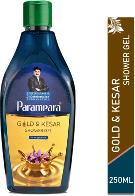 Parampara Ayurved Gold & Kesar Shower Gel(250 ml)