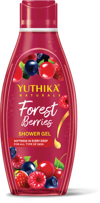 Yuthika Forest Berries Body Wash Shower Gel For Women & Men | Gentle Cleanser(250 ml)